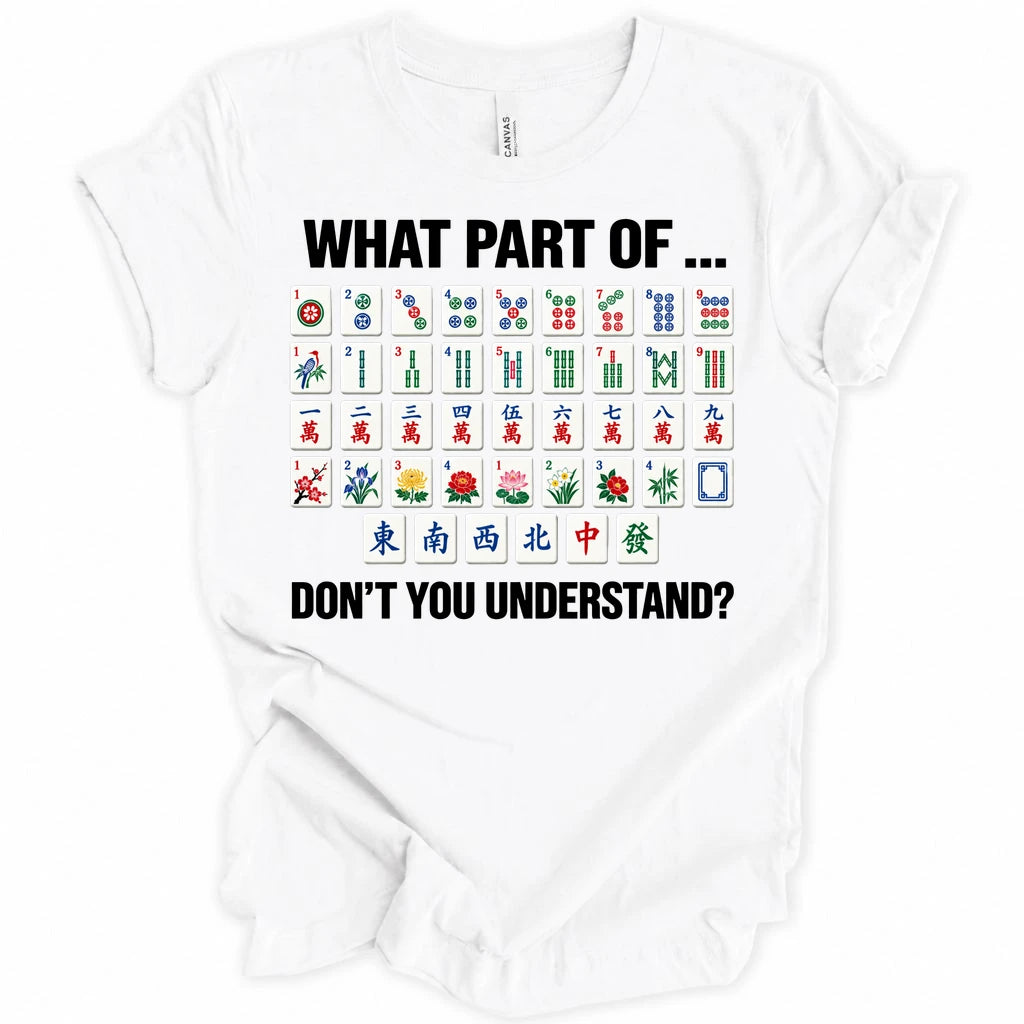 What part don't you understand T-shirt
