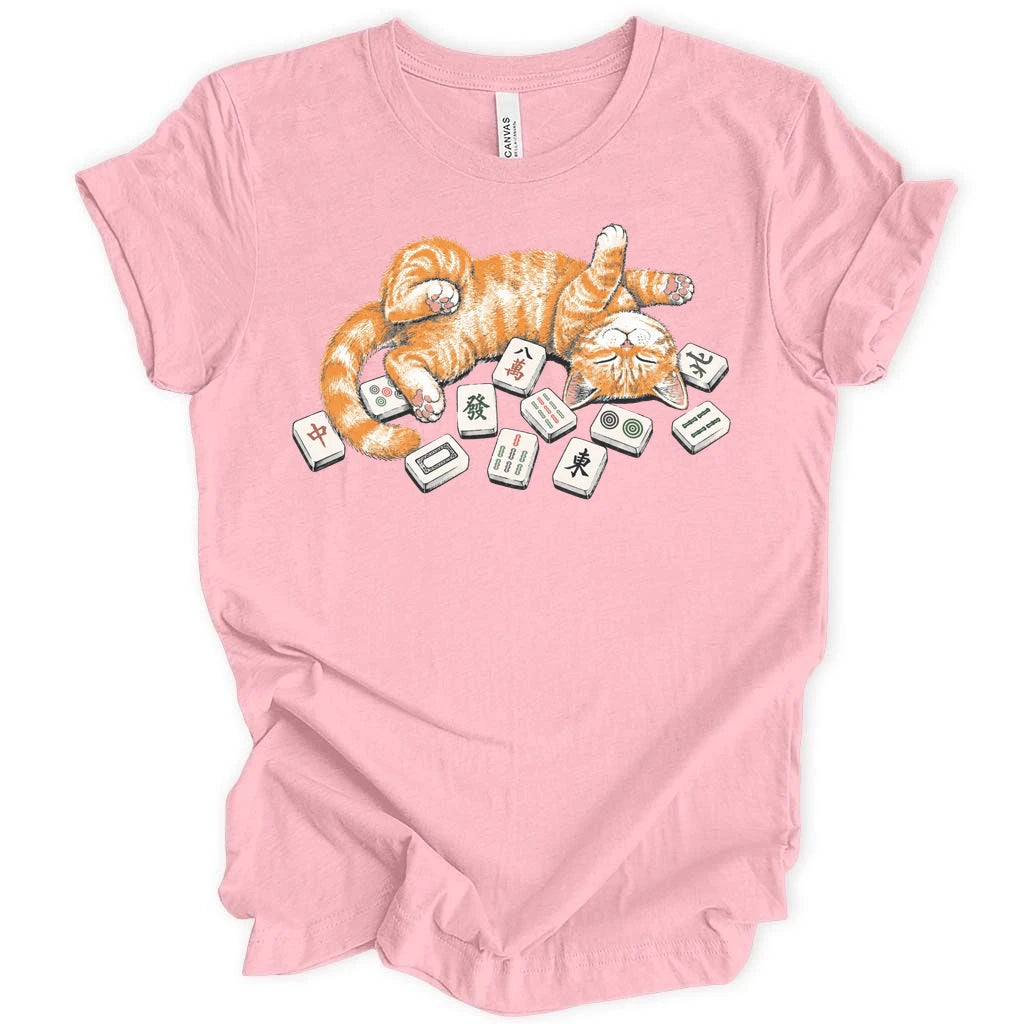 Mahjong Cat Nap T-Shirt
