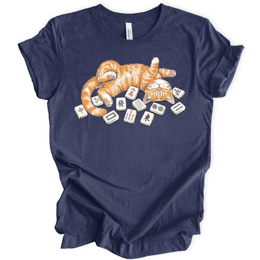 Mahjong Cat Nap T-Shirt