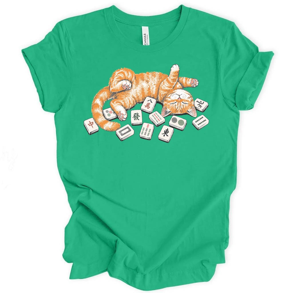 Mahjong Cat Nap T-Shirt
