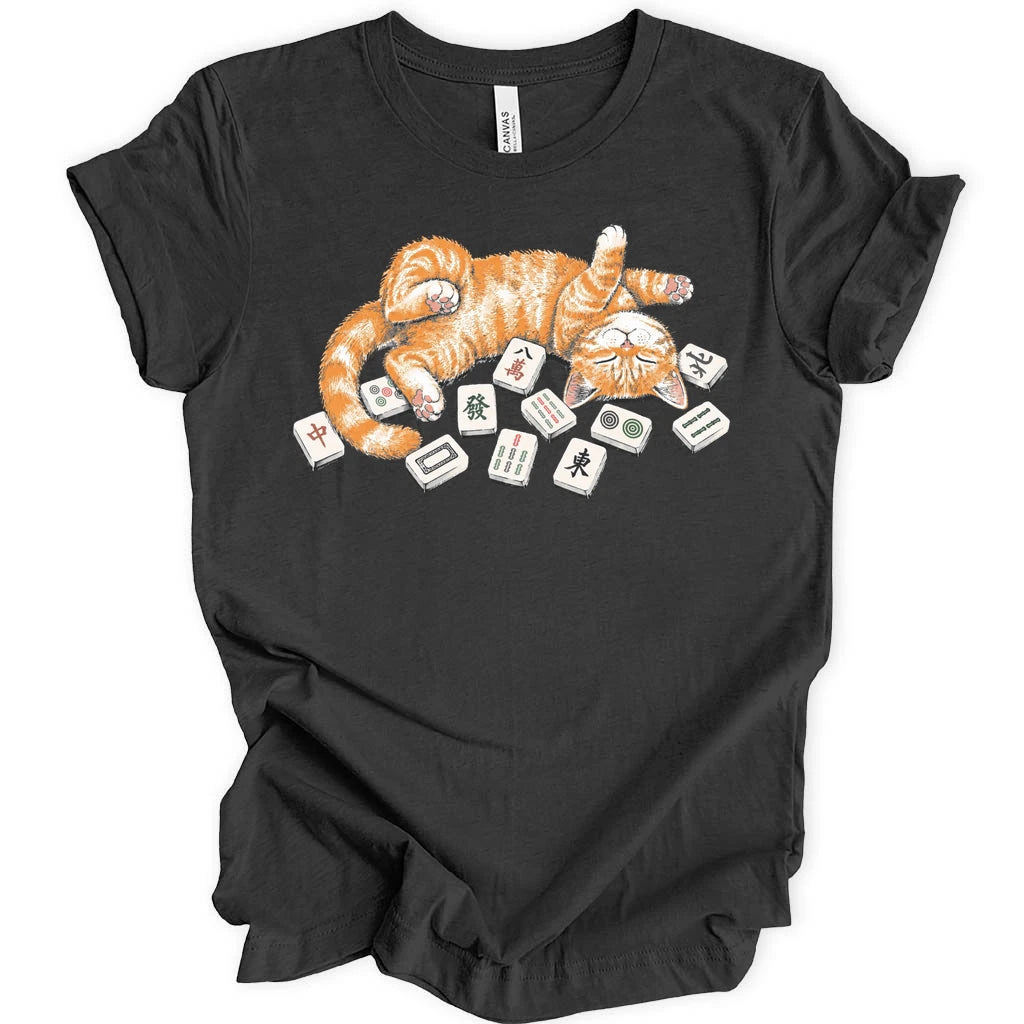 Mahjong Cat Nap T-Shirt