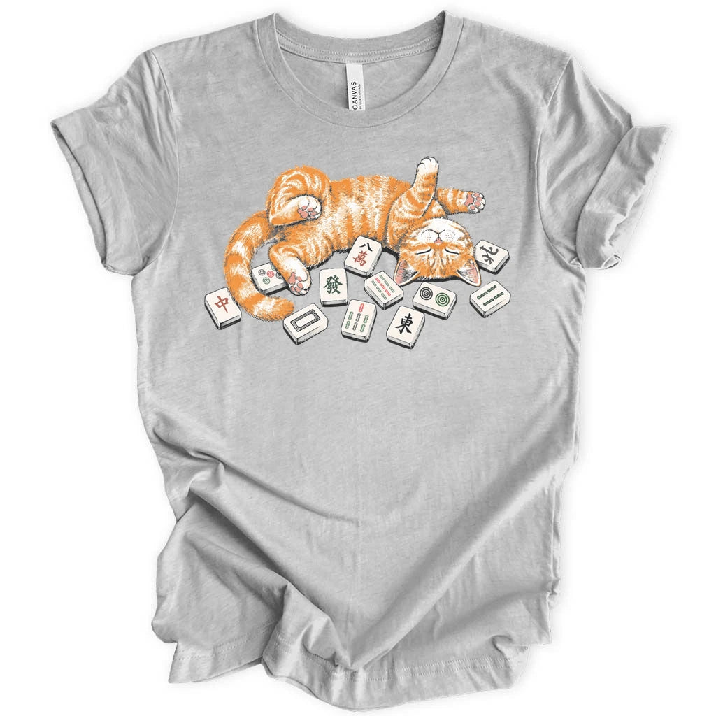 Mahjong Cat Nap T-Shirt