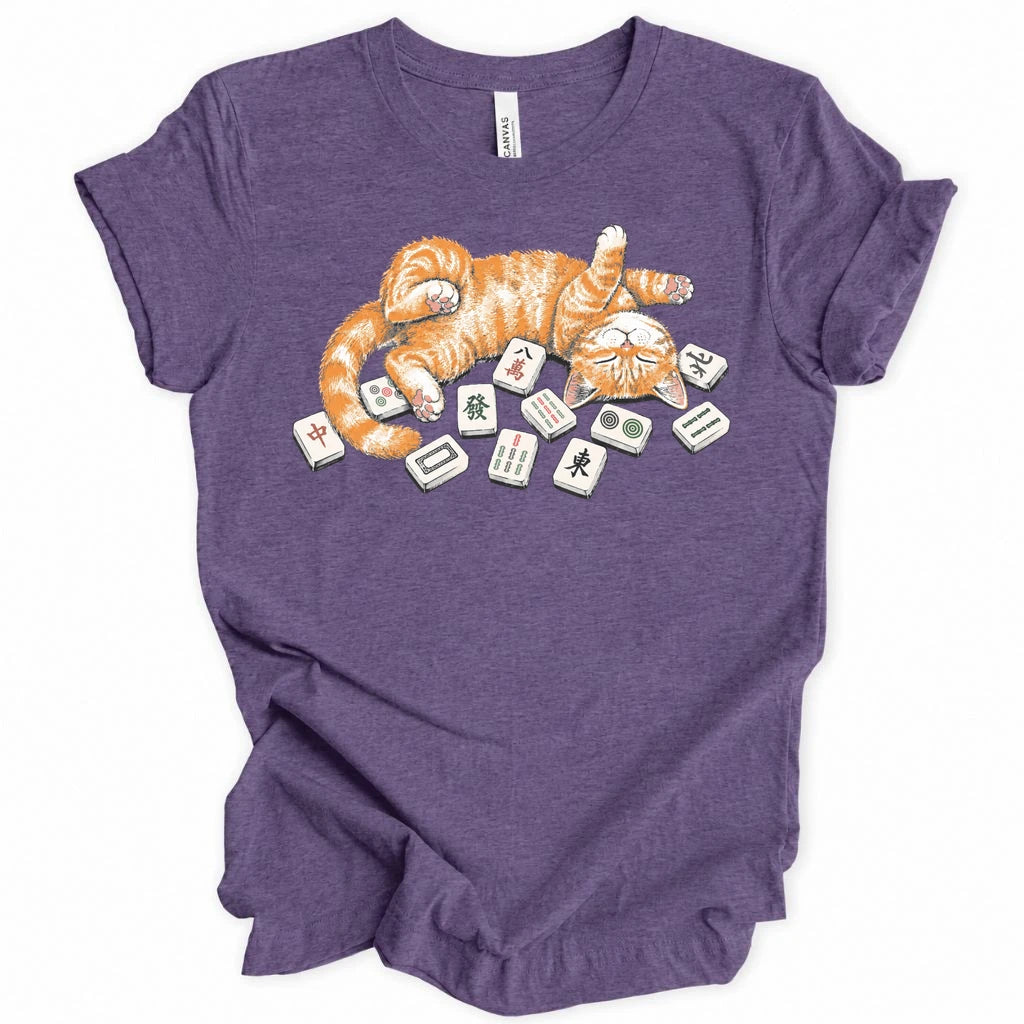 Mahjong Cat Nap T-Shirt