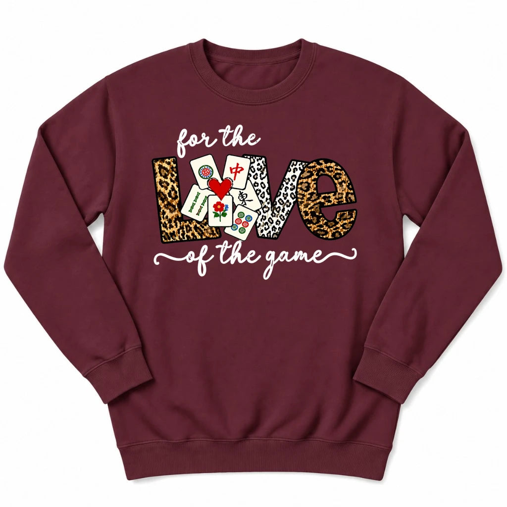 For The Love Of The Game Mahjong Sweatshirt