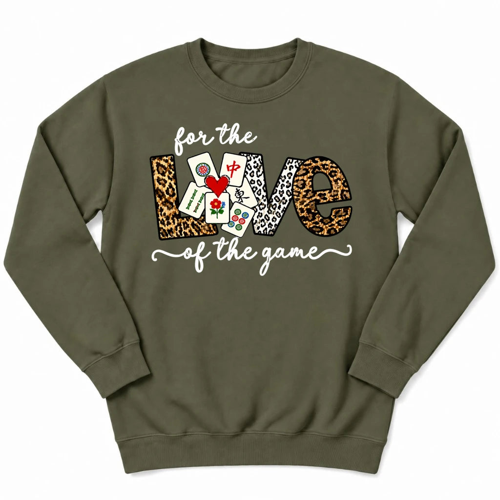 For The Love Of The Game Mahjong Sweatshirt