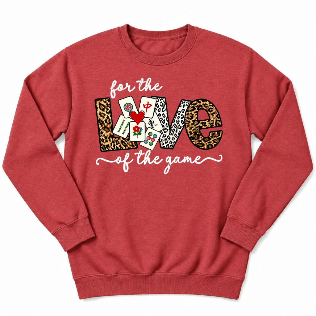 For The Love Of The Game Mahjong Sweatshirt