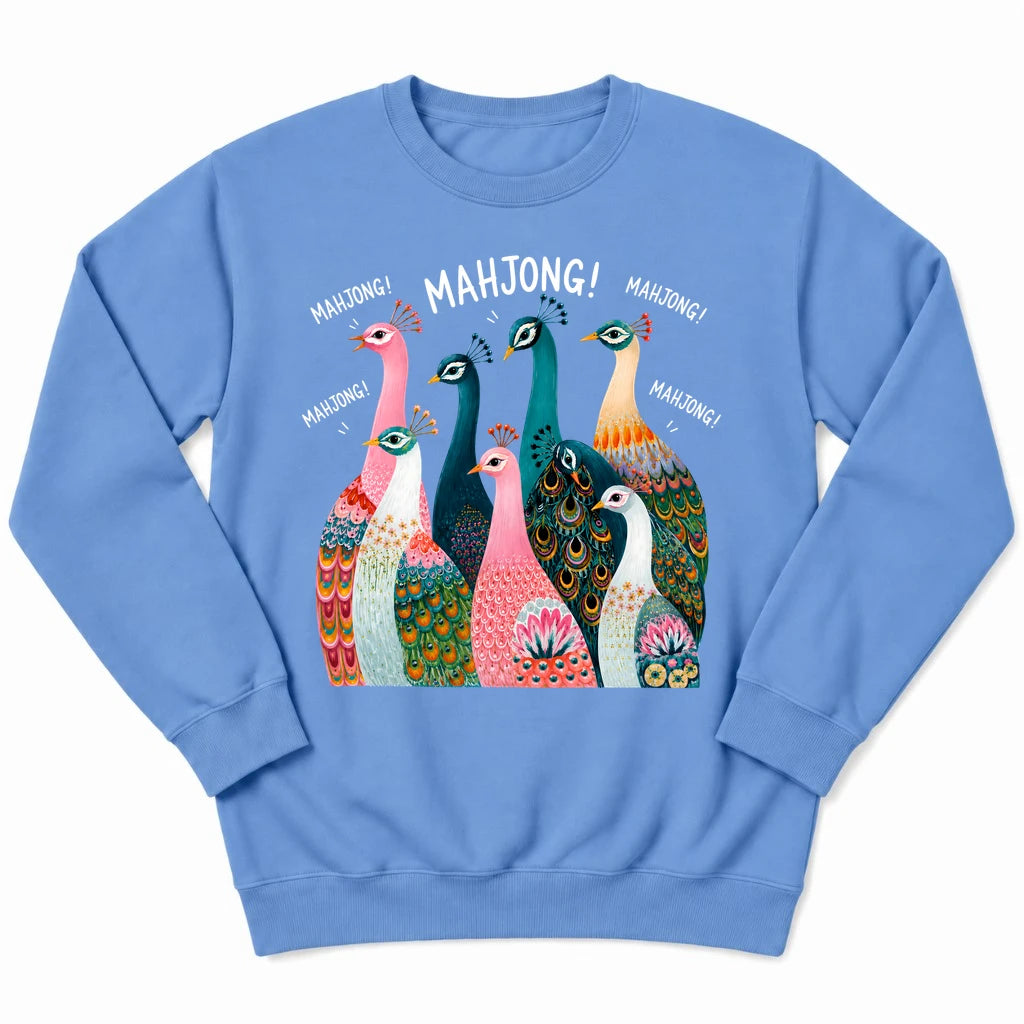 Peacock Mahjong Sweatshirt