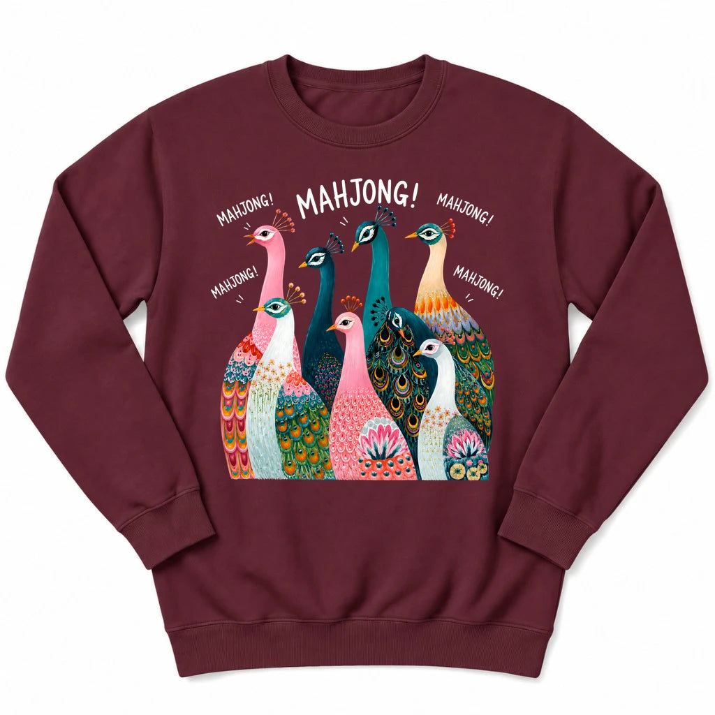Peacock Mahjong Sweatshirt