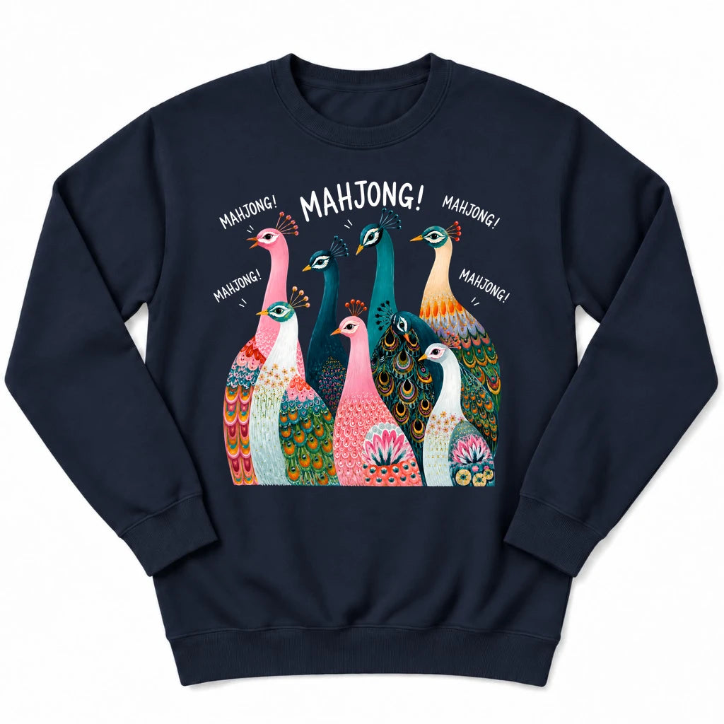 Peacock Mahjong Sweatshirt