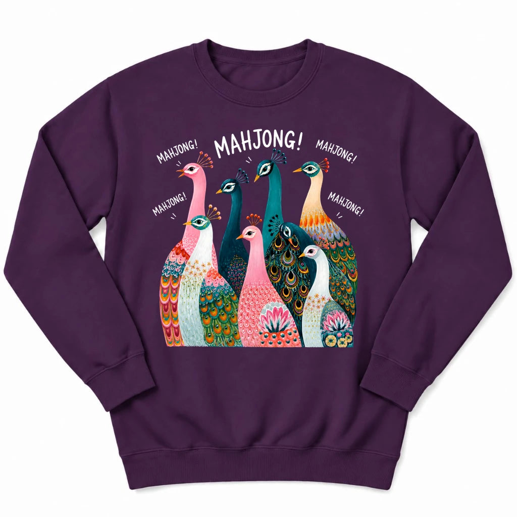 Peacock Mahjong Sweatshirt