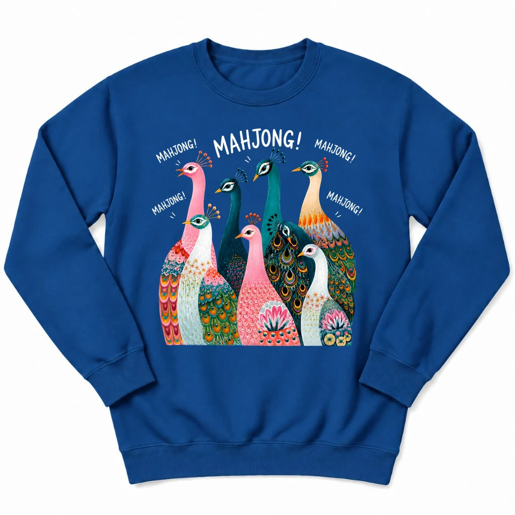 Peacock Mahjong Sweatshirt