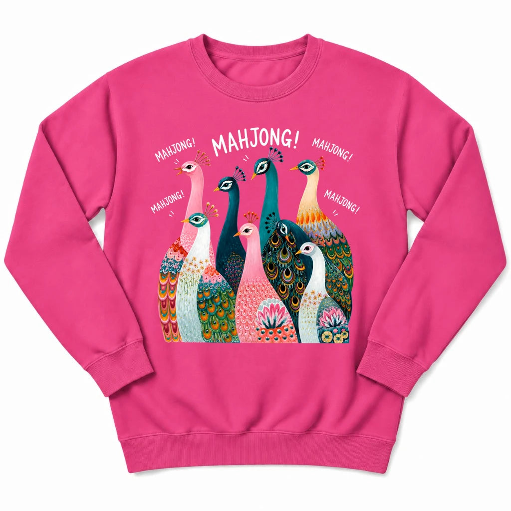 Peacock Mahjong Sweatshirt