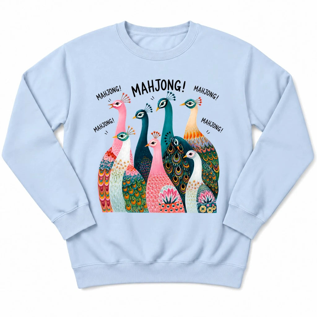 Peacock Mahjong Sweatshirt