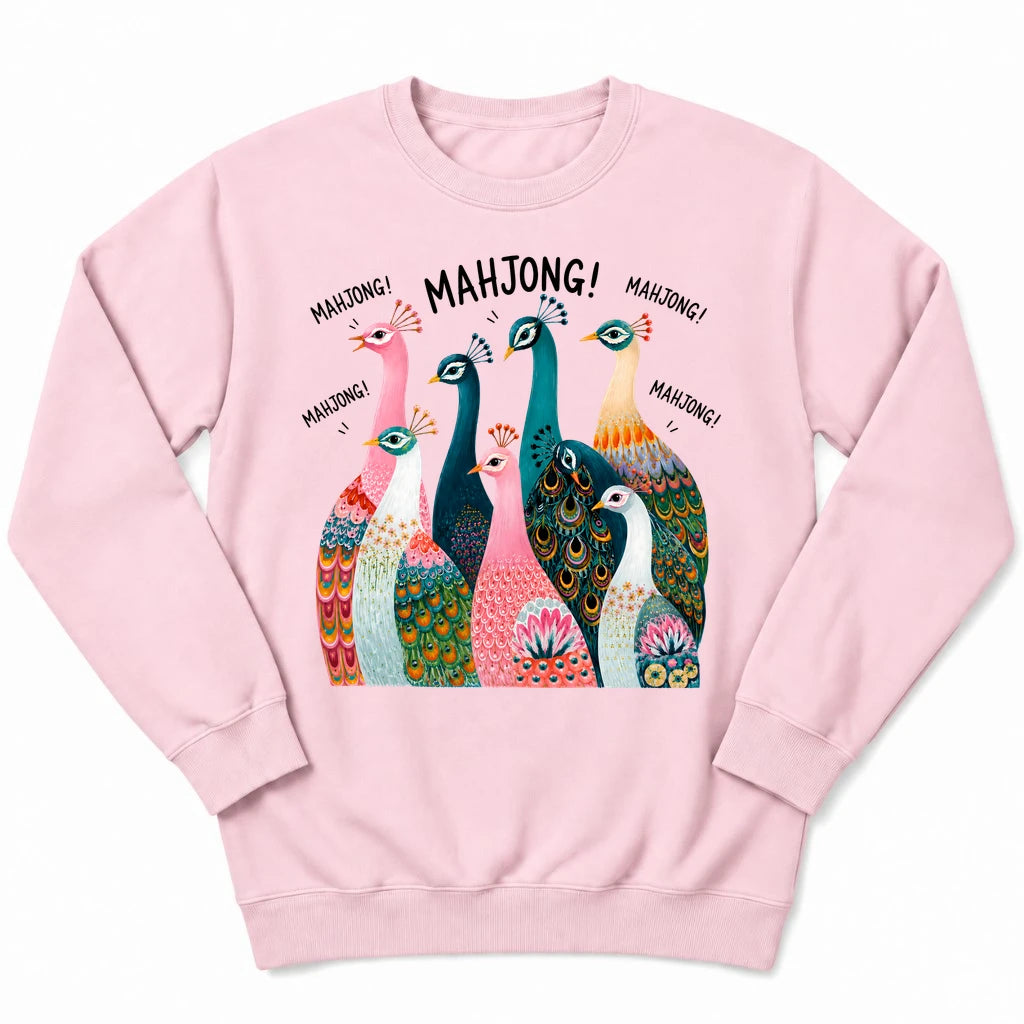 Peacock Mahjong Sweatshirt