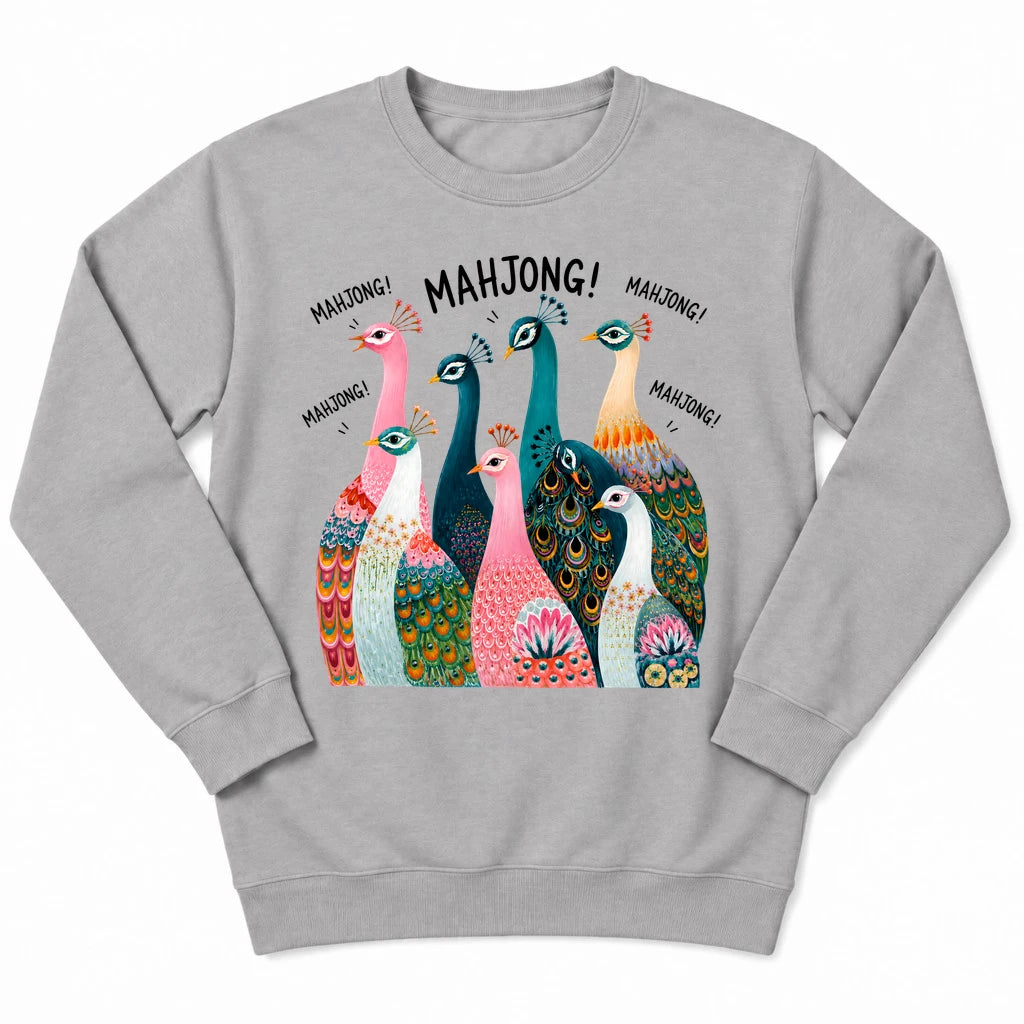 Peacock Mahjong Sweatshirt