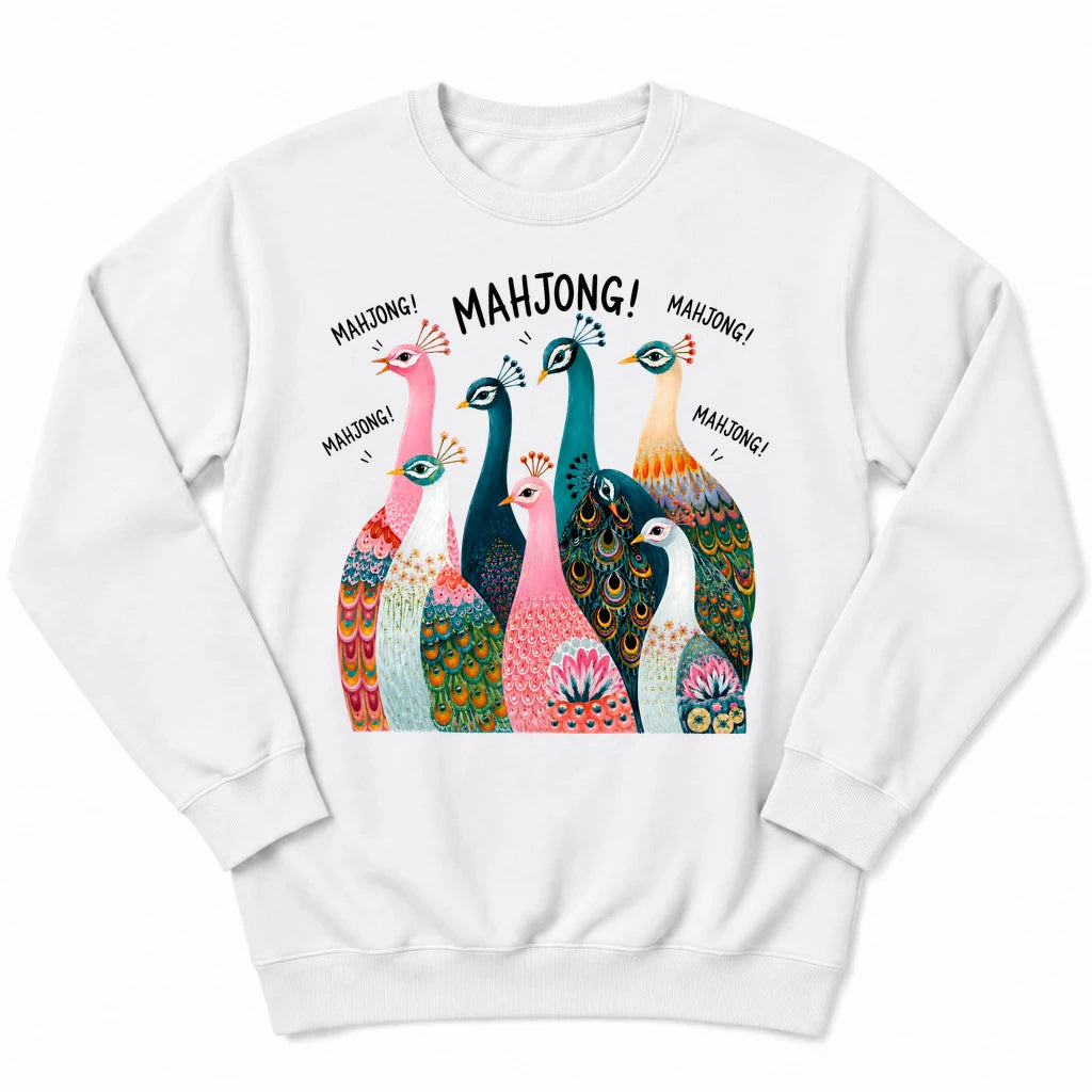 Peacock Mahjong Sweatshirt