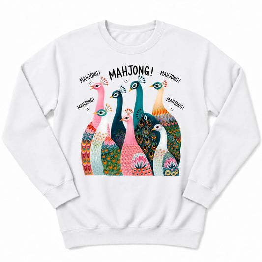 Peacock Mahjong Sweatshirt