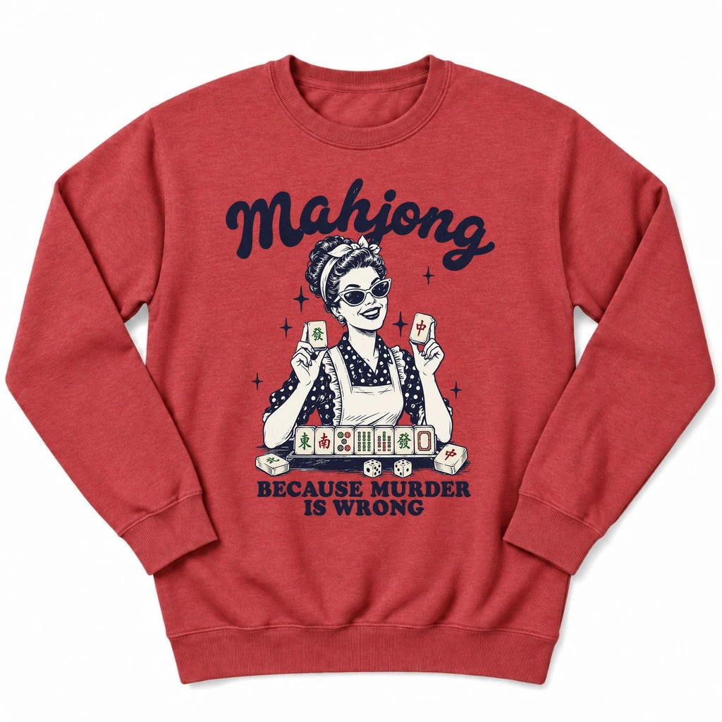 Because Murder Is Wrong Sweatshirt