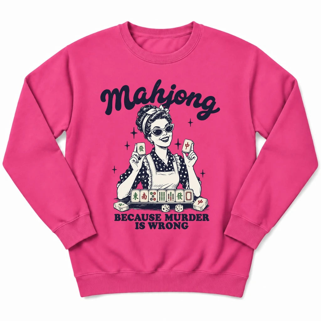 Because Murder Is Wrong Sweatshirt