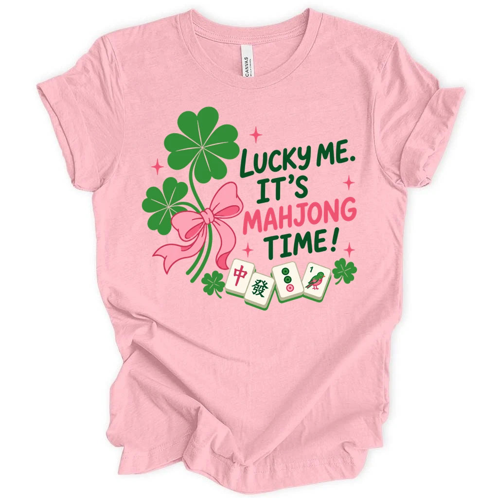 Lucky me It's mahjong time T-shirt