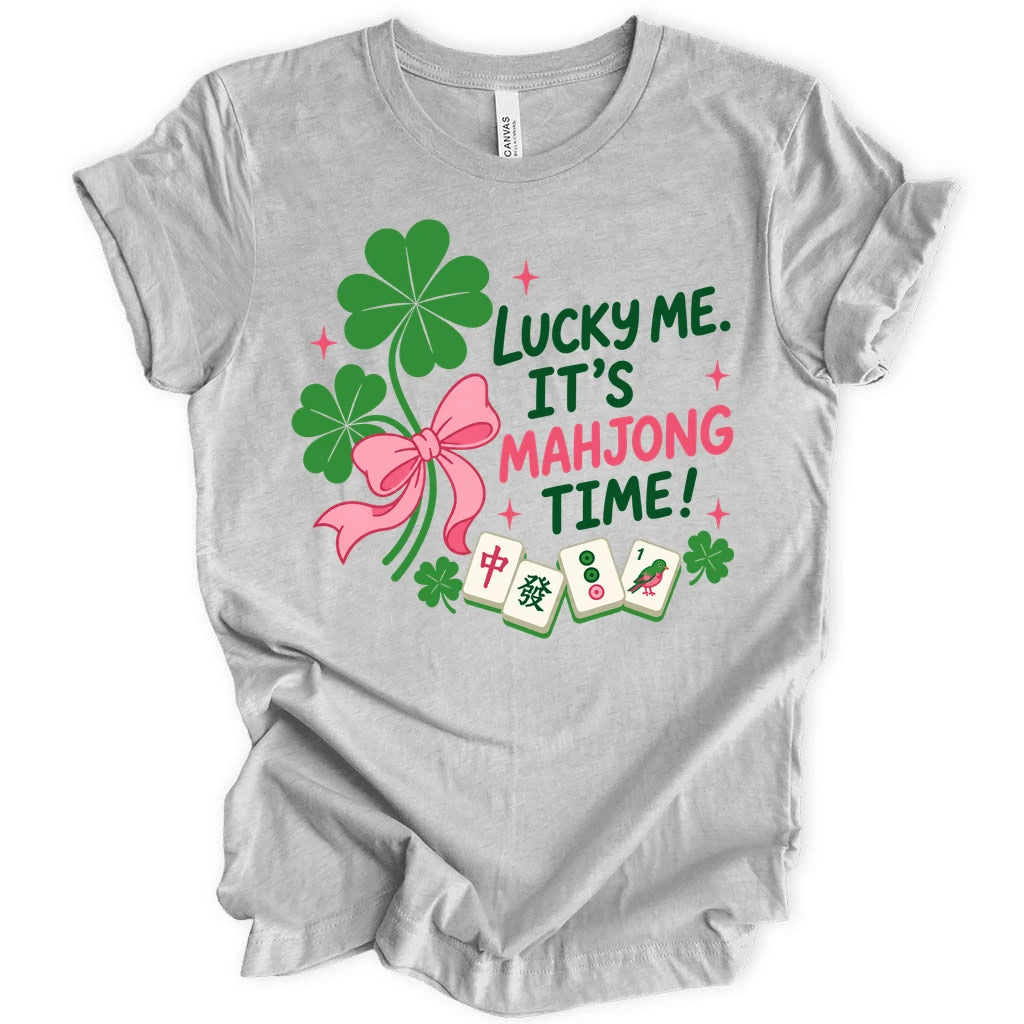 Lucky me It's mahjong time T-shirt