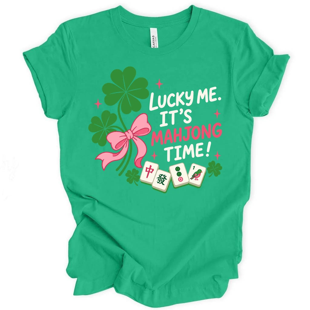 Lucky me It's mahjong time T-shirt
