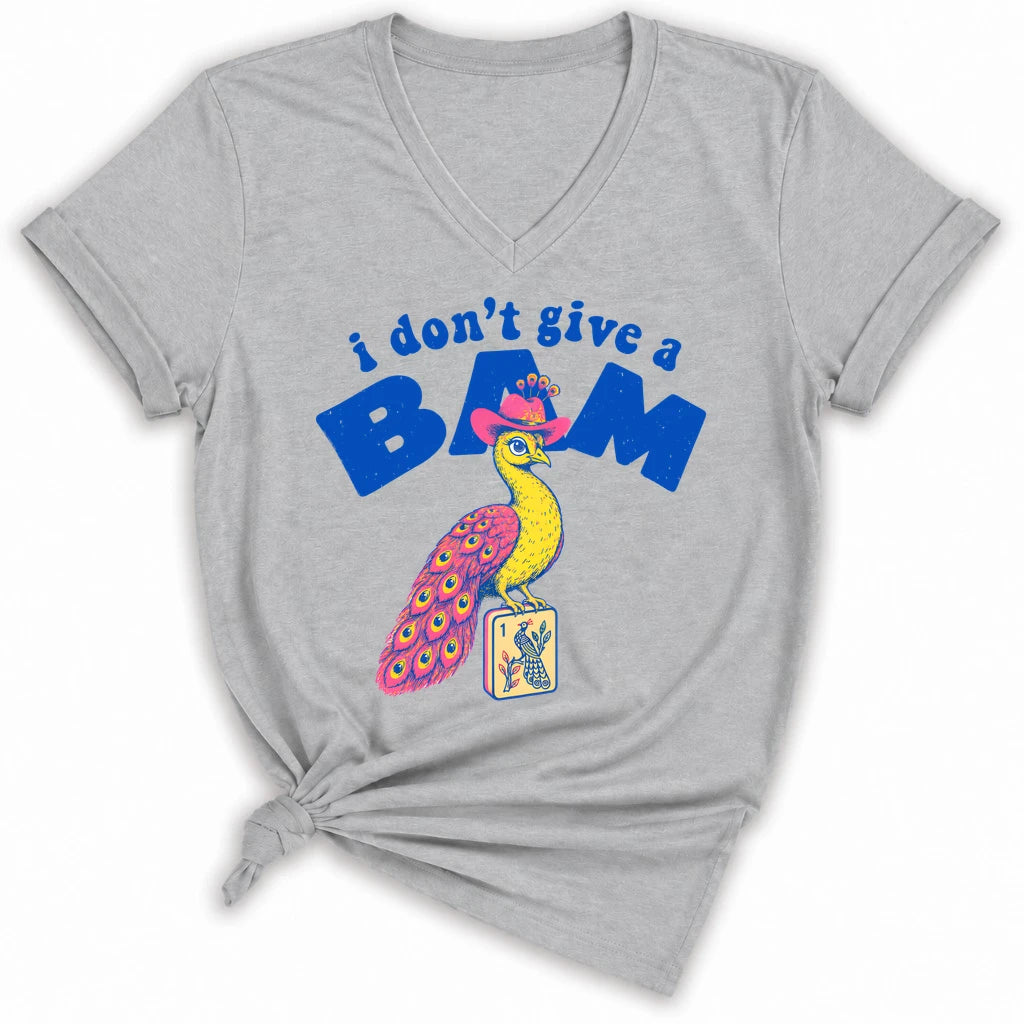 I Don’t Give A Bam Lady V-neck