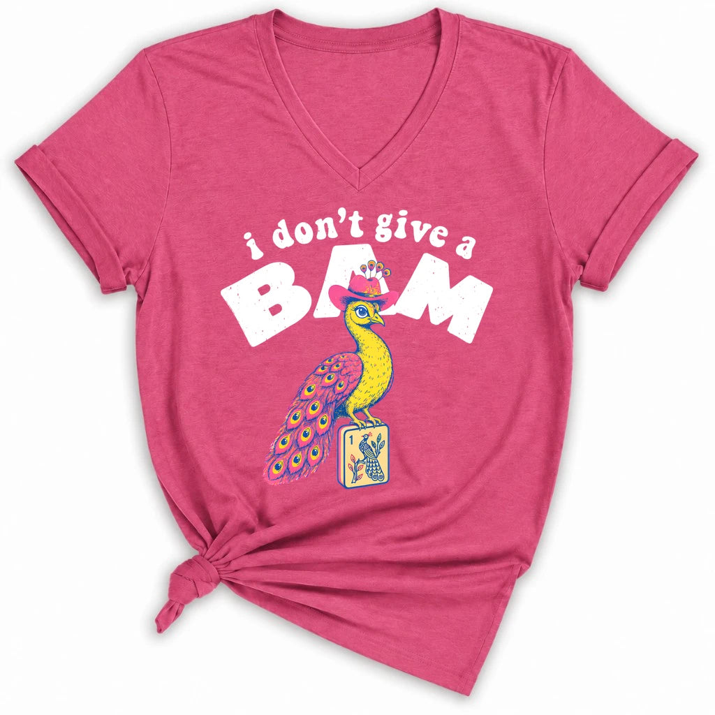 I Don’t Give A Bam Lady V-neck
