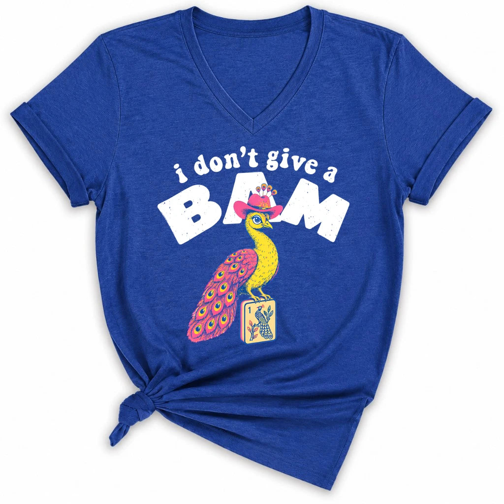 I Don’t Give A Bam Lady V-neck