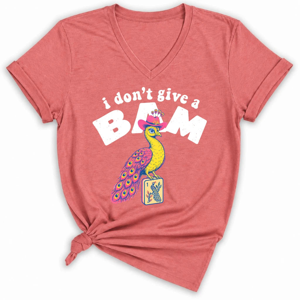 I Don’t Give A Bam Lady V-neck