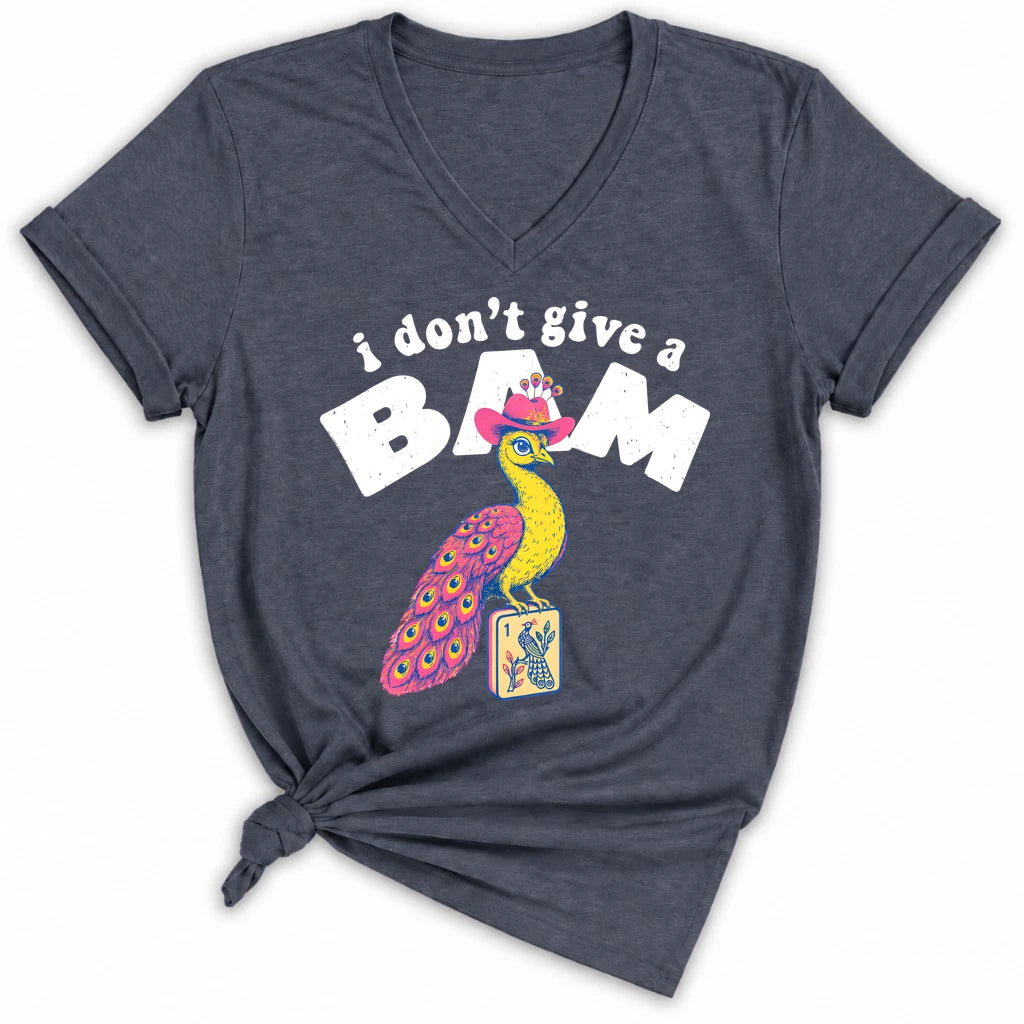 I Don’t Give A Bam Lady V-neck