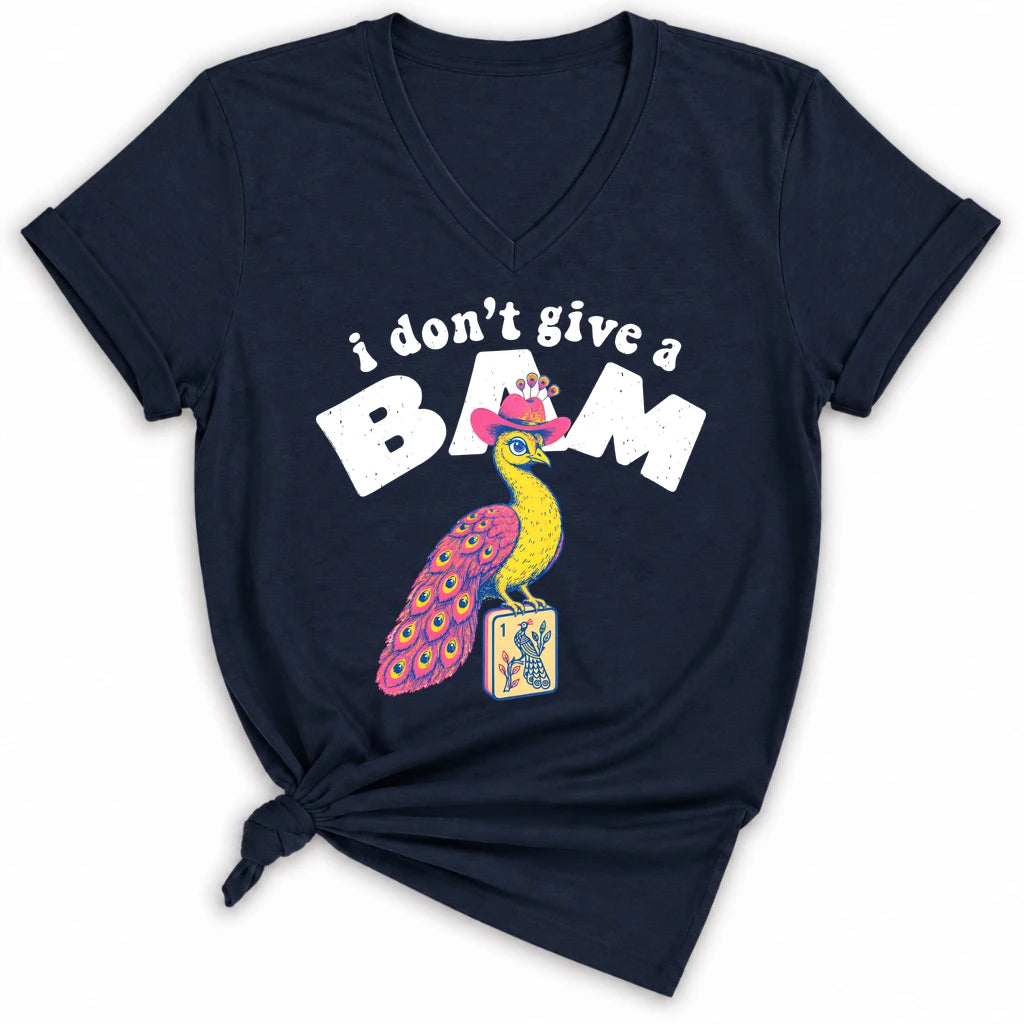 I Don’t Give A Bam Lady V-neck