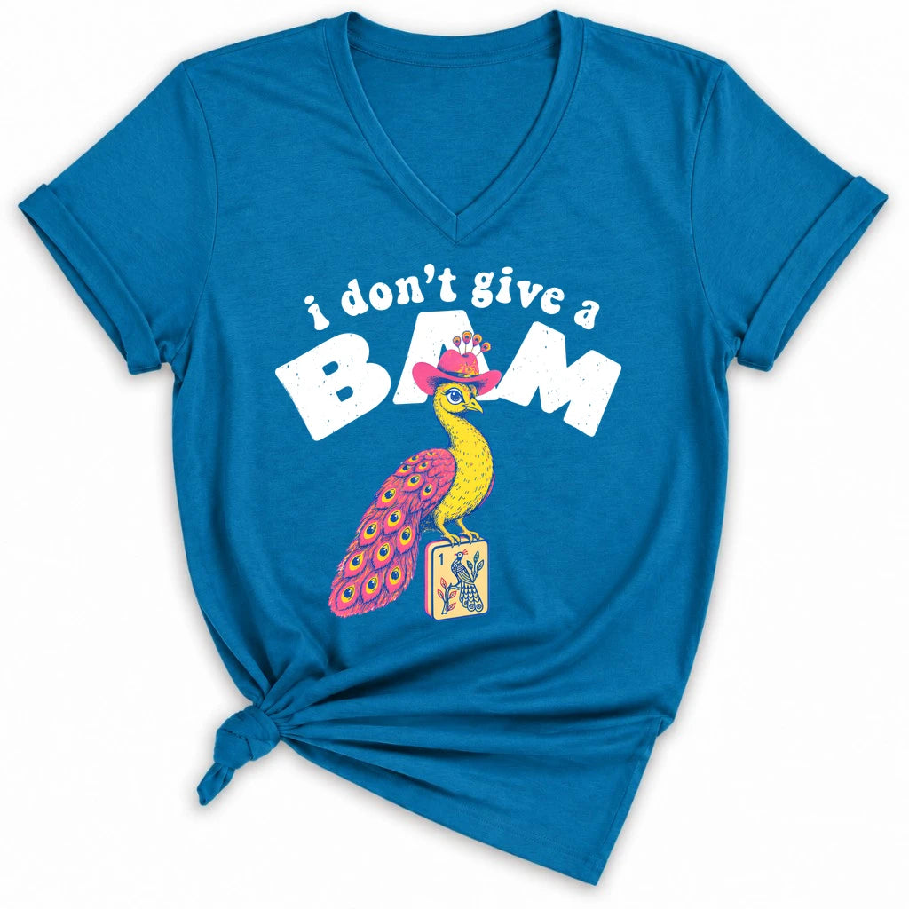 I Don’t Give A Bam Lady V-neck