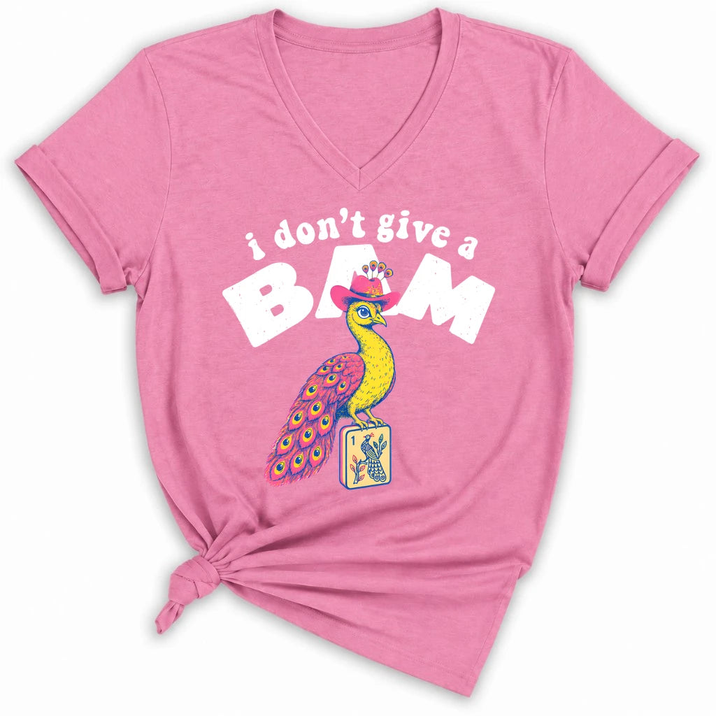I Don’t Give A Bam Lady V-neck