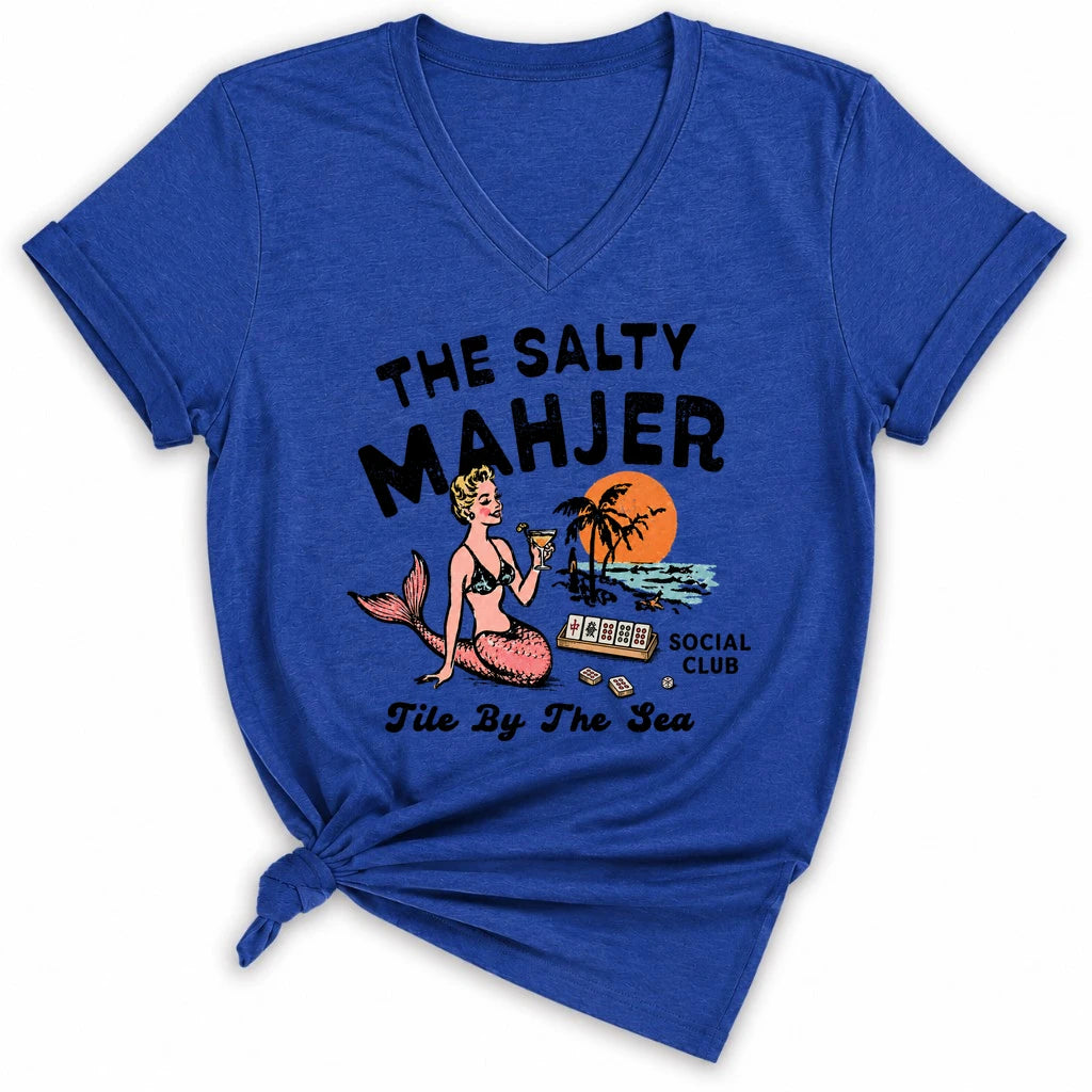The Salty Mahjer Lady V-neck