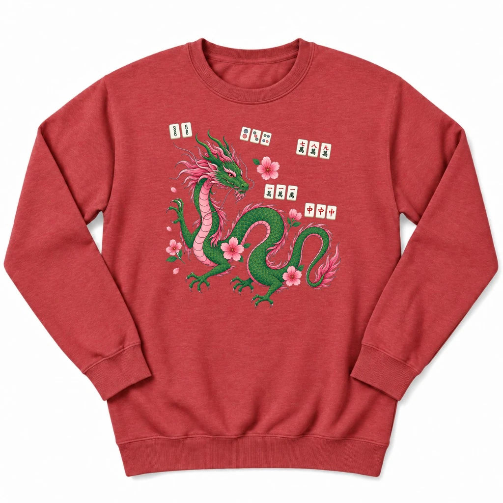 Mahjong Dragon Sweatshirt