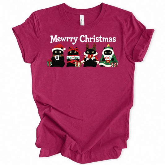 Mewrry Christmas T-shirt