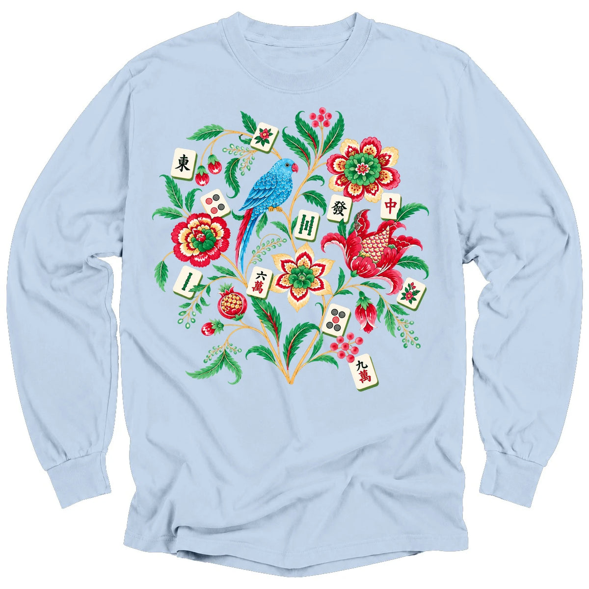 Otomi Mahjong Long Sleeve T-shirt