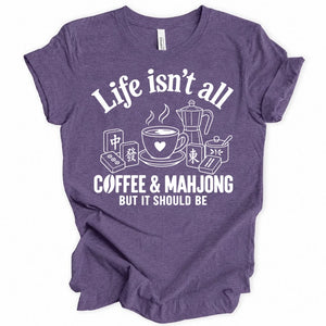 Coffee and Mahjong T-shirt