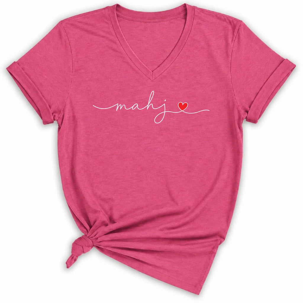 Mahj Love Lady V-neck