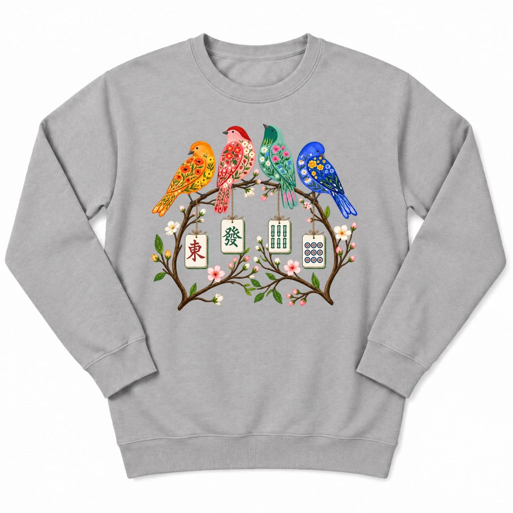 Sparrow Mahjong Sweatshirt