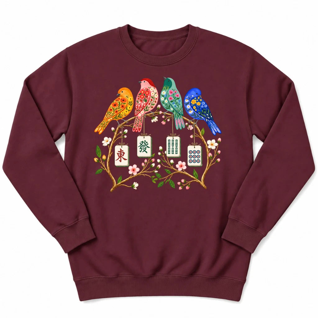 Sparrow Mahjong Sweatshirt