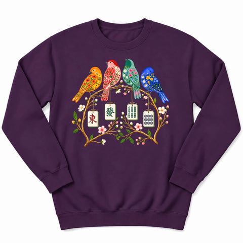 Sparrow Mahjong Sweatshirt