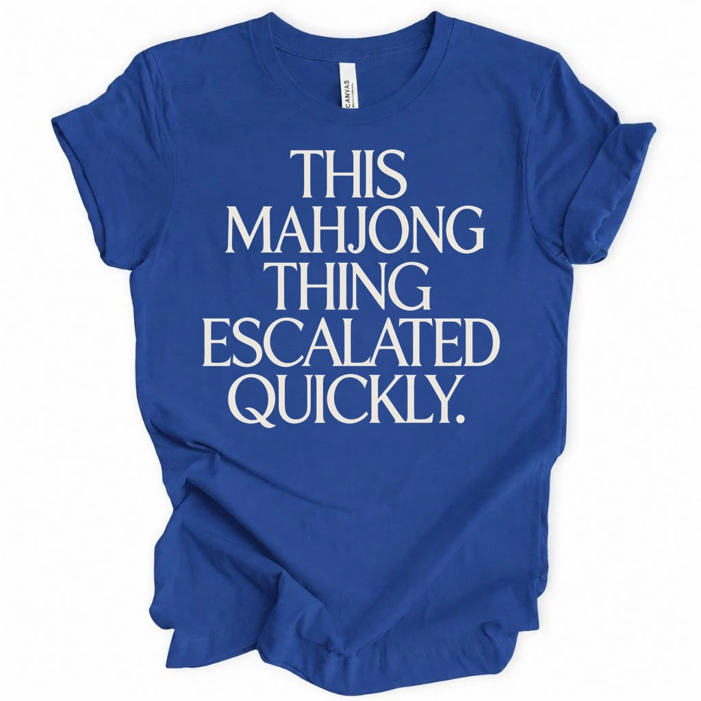 Mahjong Escalated T-shirt