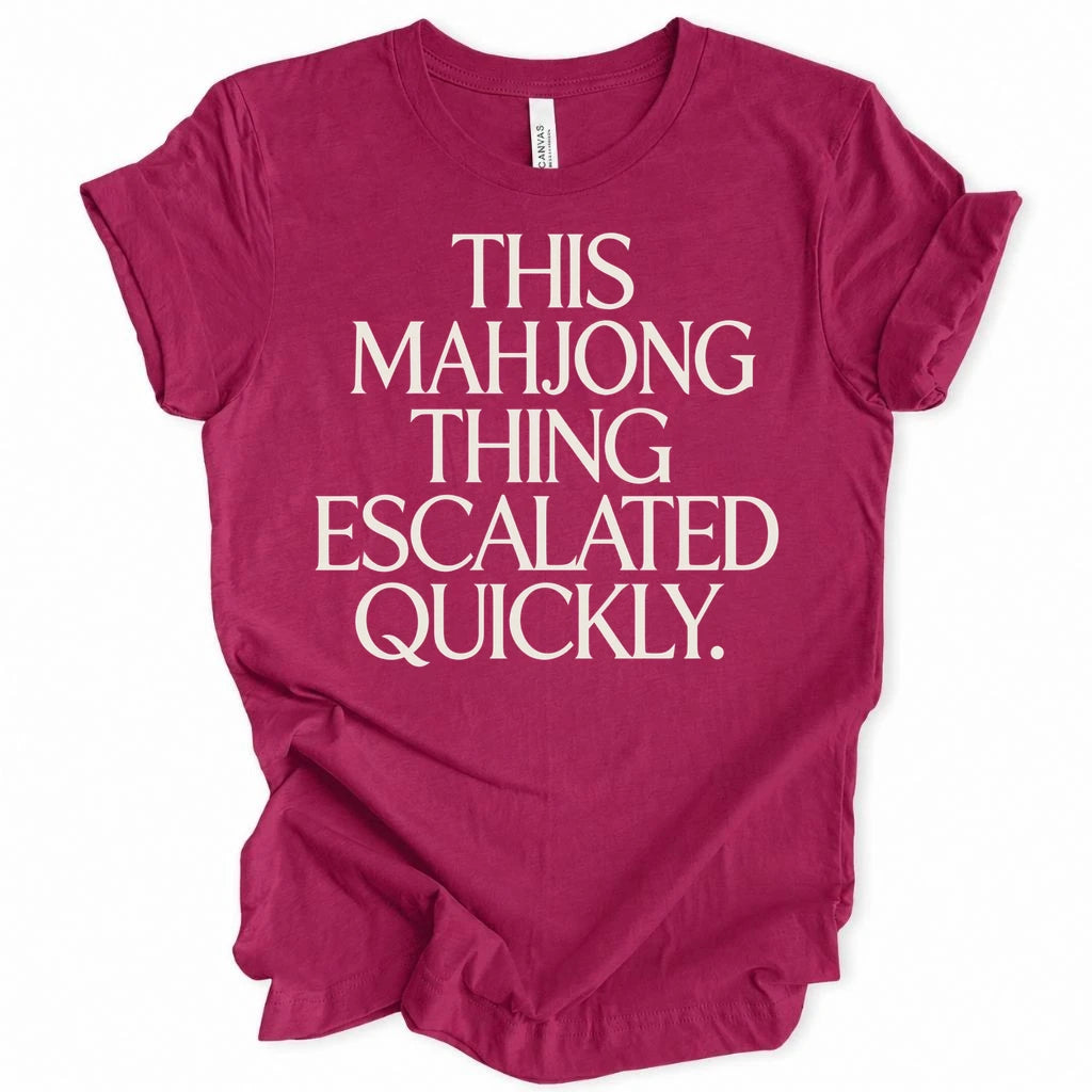 Mahjong Escalated T-shirt