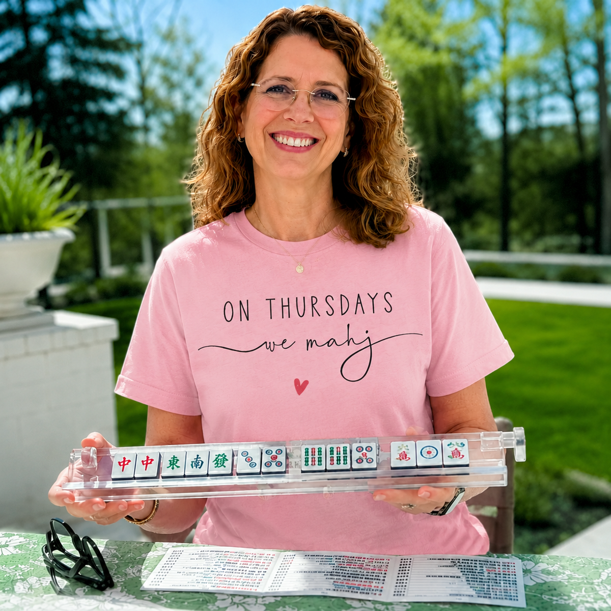 On Mondays We Mahj T-Shirt